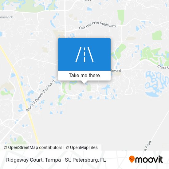 Mapa de Ridgeway Court
