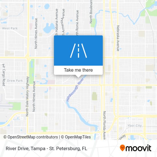 Mapa de River Drive