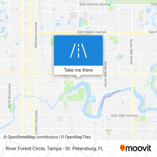 Mapa de River Forest Circle
