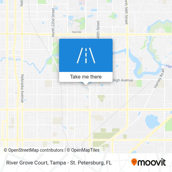 Mapa de River Grove Court