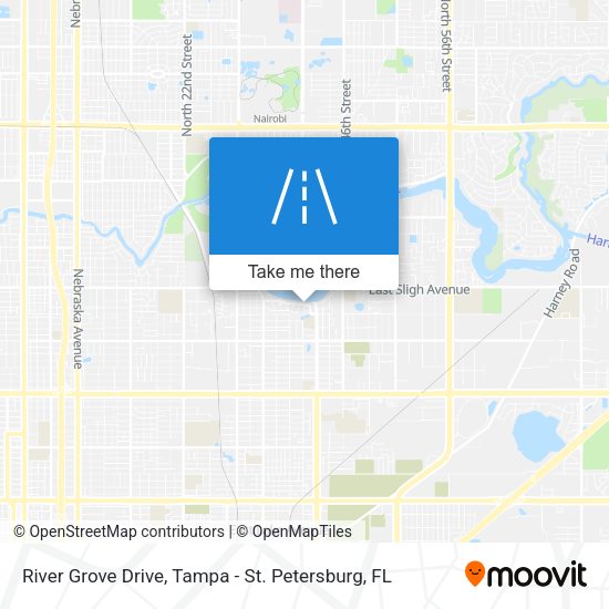 Mapa de River Grove Drive