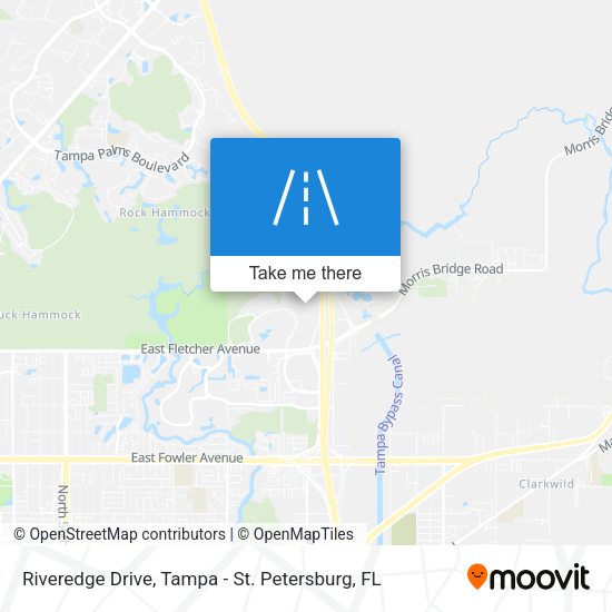 Riveredge Drive map