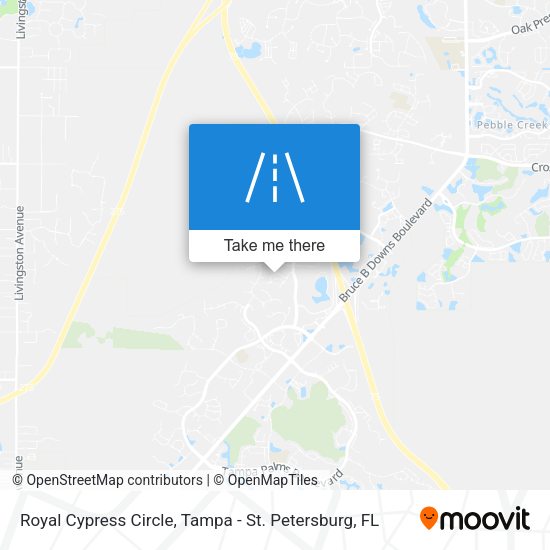 Royal Cypress Circle map