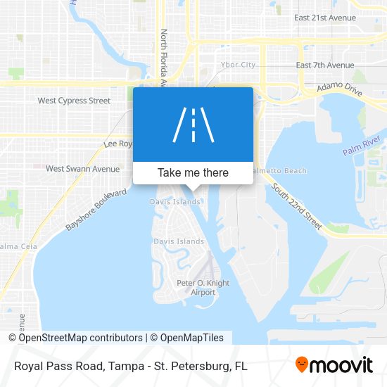 Mapa de Royal Pass Road