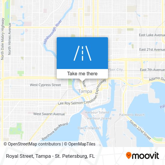 Royal Street map