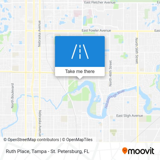 Ruth Place map