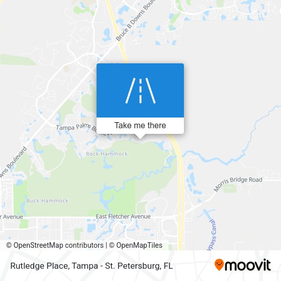 Rutledge Place map