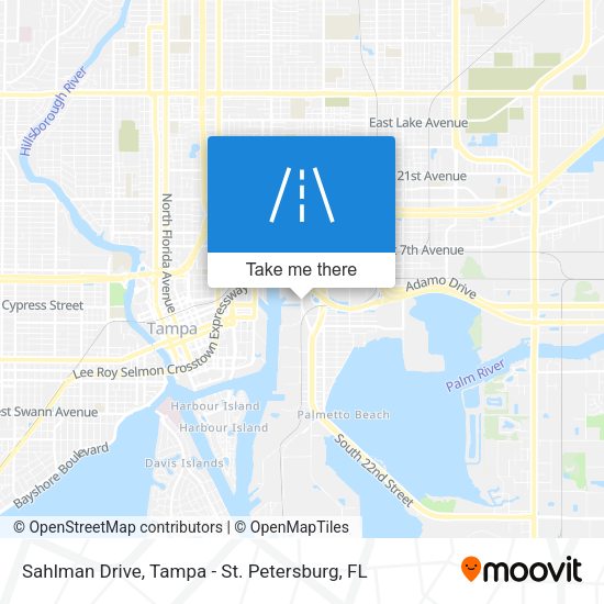 Sahlman Drive map