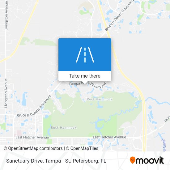 Sanctuary Drive map