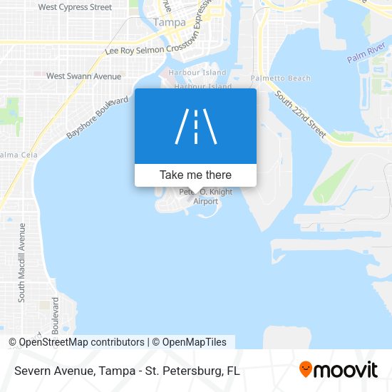 Severn Avenue map