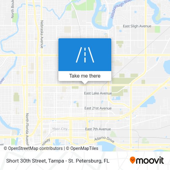 Mapa de Short 30th Street