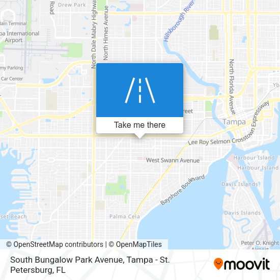 Mapa de South Bungalow Park Avenue
