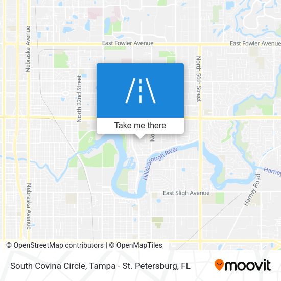 Mapa de South Covina Circle
