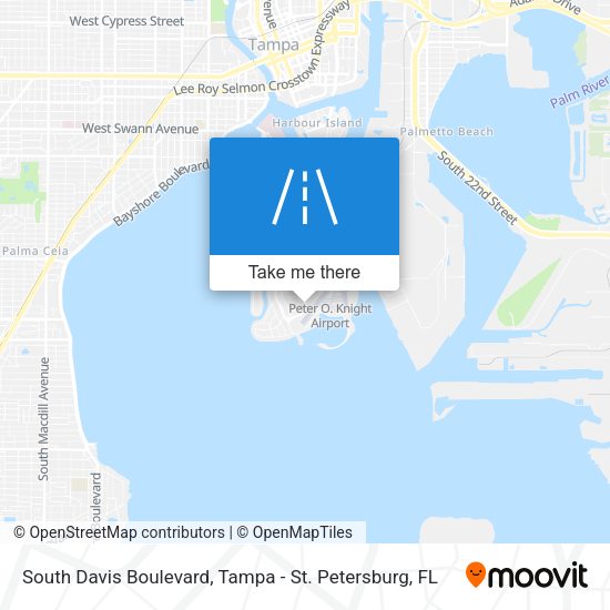 South Davis Boulevard map