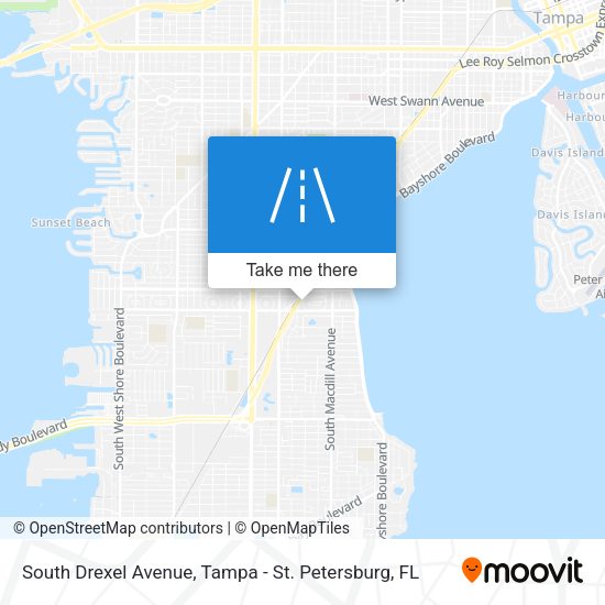 Mapa de South Drexel Avenue