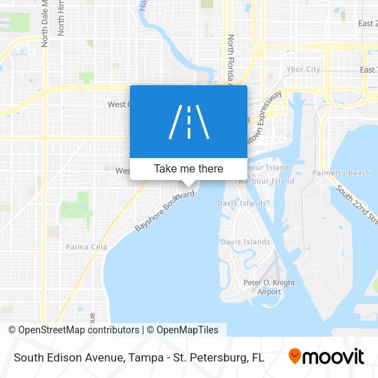 Mapa de South Edison Avenue