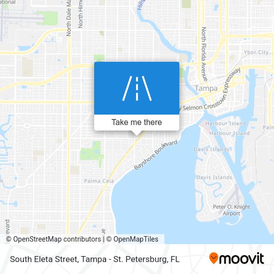 South Eleta Street map