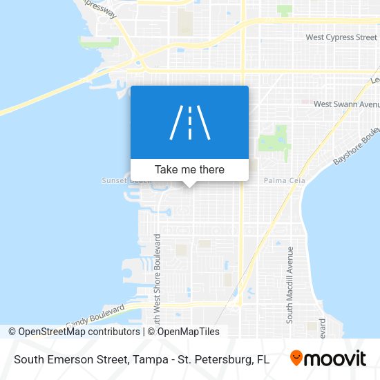 Mapa de South Emerson Street