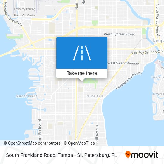 Mapa de South Frankland Road