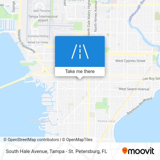 Mapa de South Hale Avenue