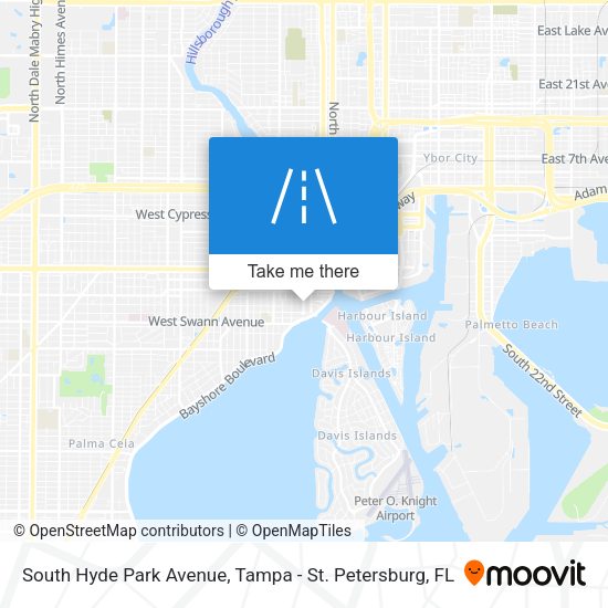 South Hyde Park Avenue map
