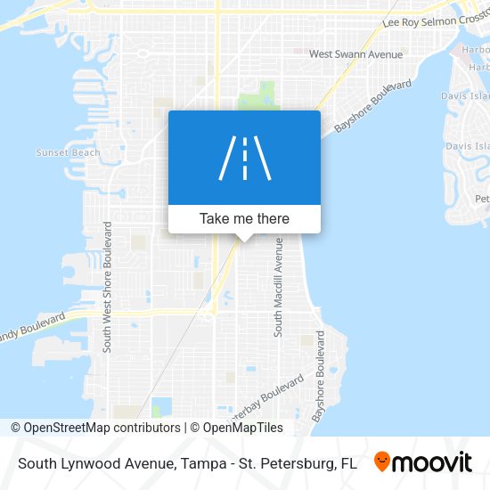 Mapa de South Lynwood Avenue