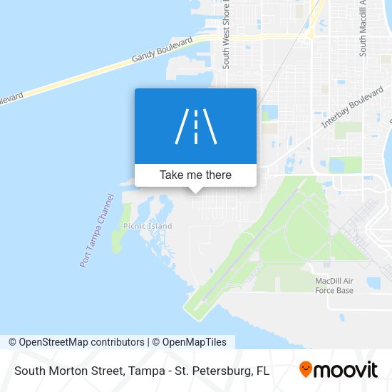 South Morton Street map