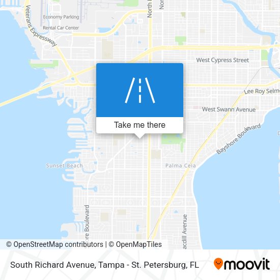Mapa de South Richard Avenue
