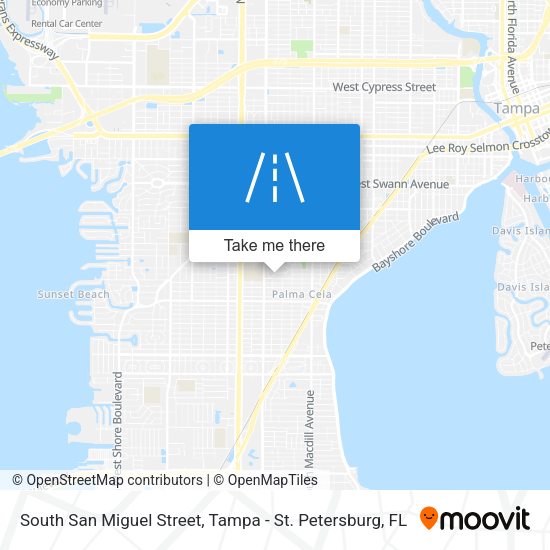 Mapa de South San Miguel Street