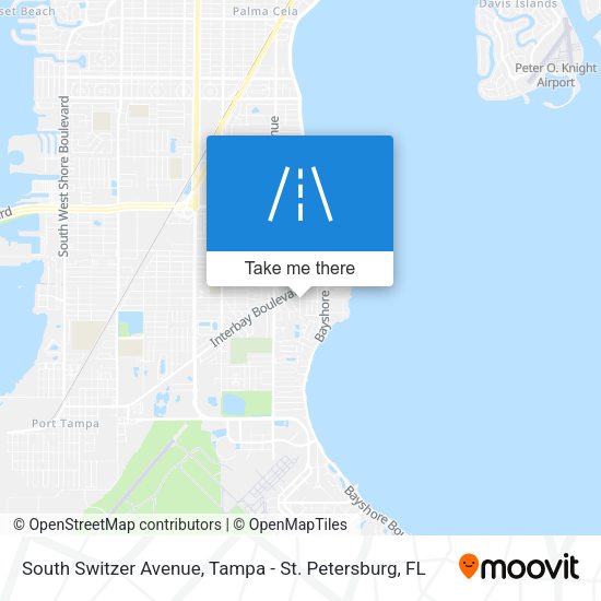 Mapa de South Switzer Avenue