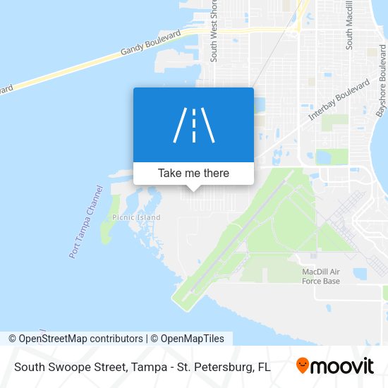 Mapa de South Swoope Street