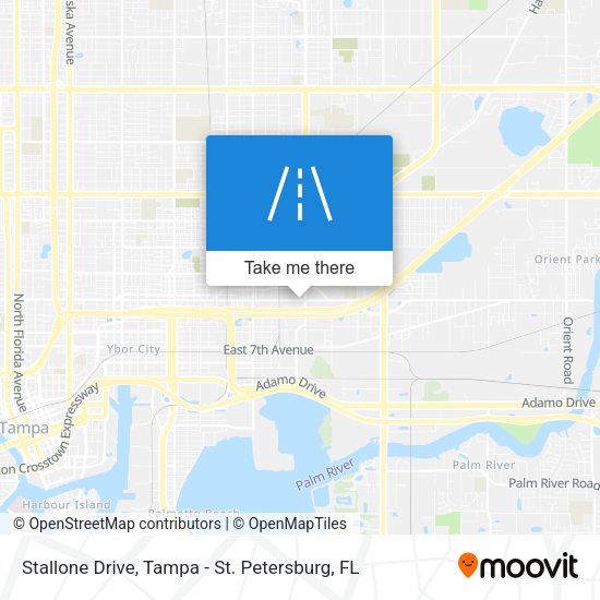 Stallone Drive map