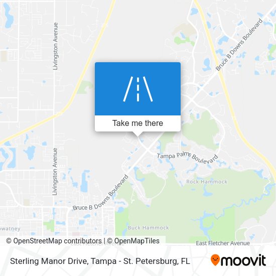 Mapa de Sterling Manor Drive