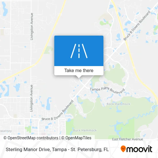 Mapa de Sterling Manor Drive