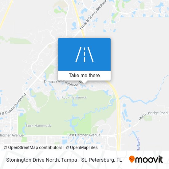 Stonington Drive North map