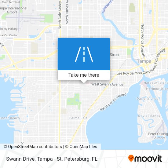 Swann Drive map