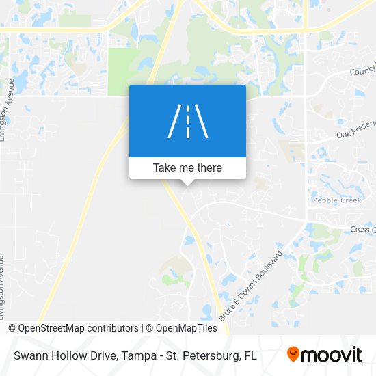 Swann Hollow Drive map