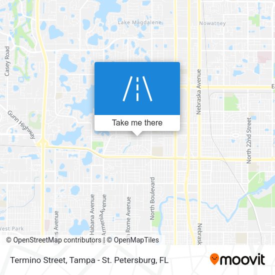 Termino Street map