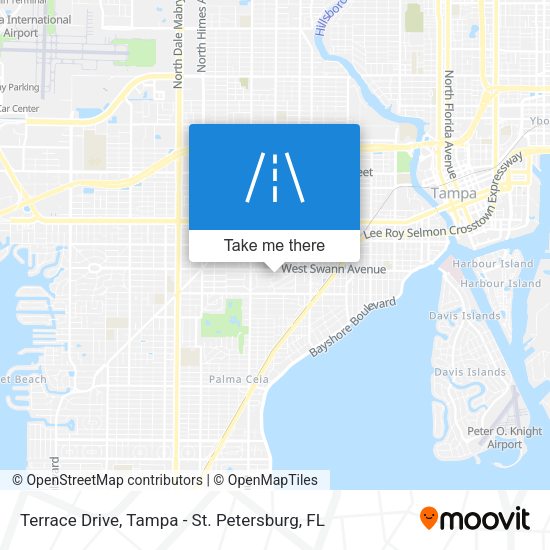 Terrace Drive map