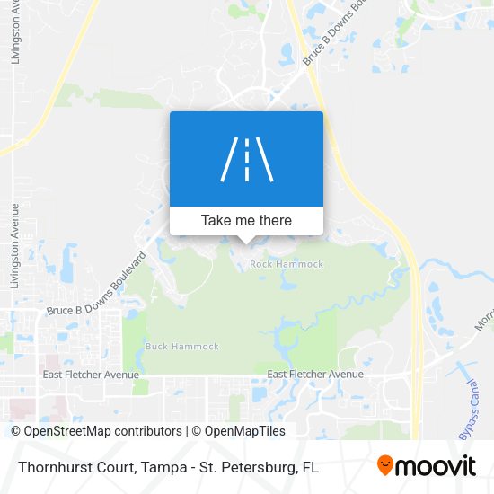 Mapa de Thornhurst Court