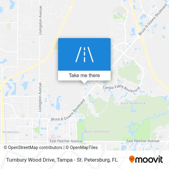Mapa de Turnbury Wood Drive