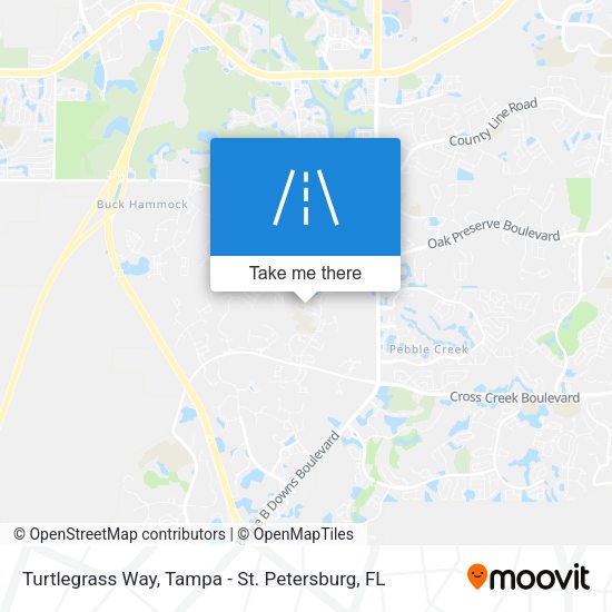 Mapa de Turtlegrass Way
