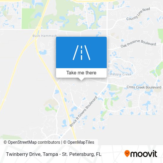 Twinberry Drive map