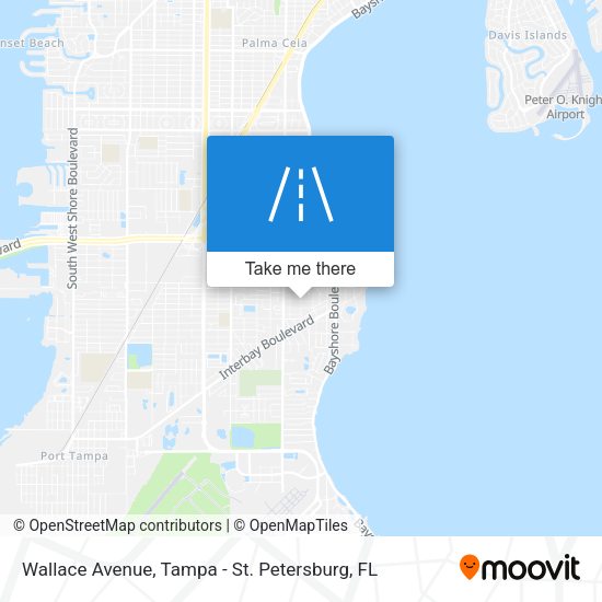 Wallace Avenue map