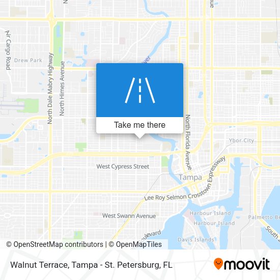 Mapa de Walnut Terrace