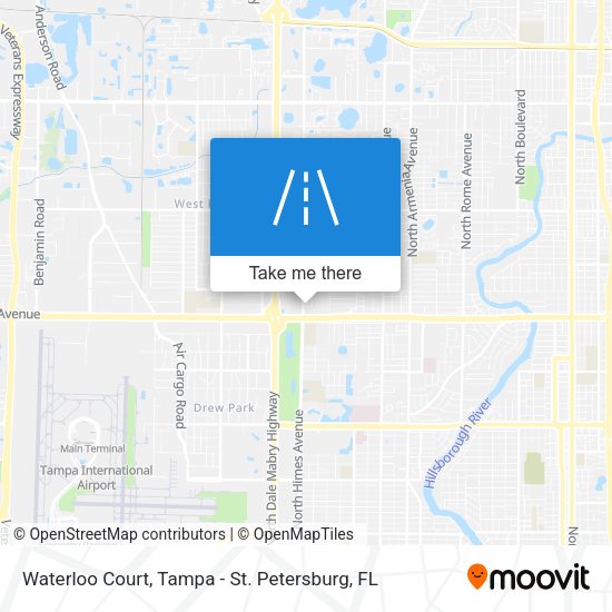 Waterloo Court map