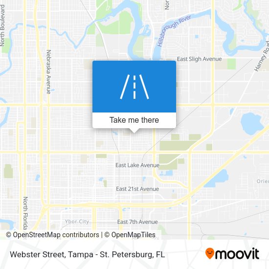 Mapa de Webster Street