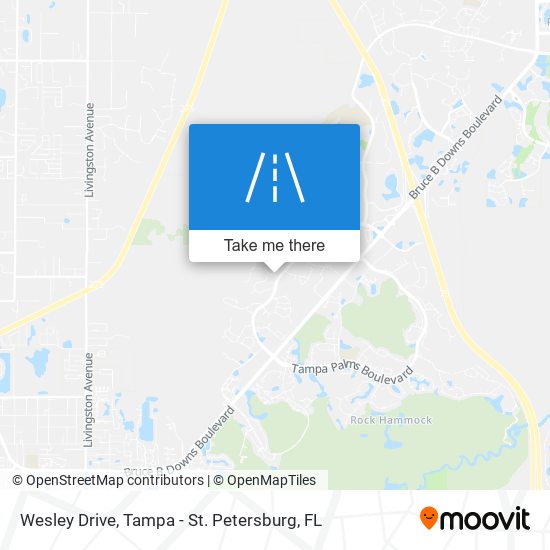 Wesley Drive map