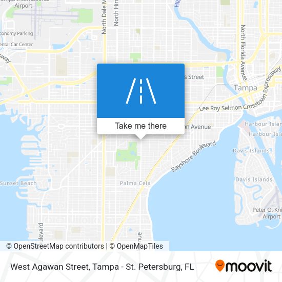 West Agawan Street map