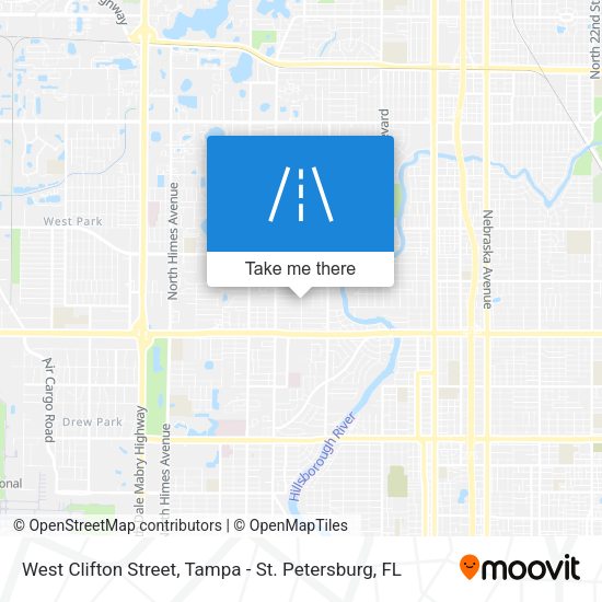 Mapa de West Clifton Street